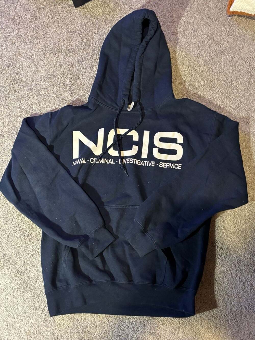 NCIS Naval Criminal Investigative Service Men's Navy Size S